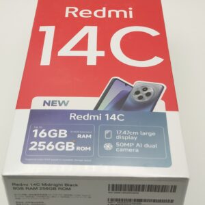 Redmi 14C,16GB Ram and 256GB Rom, Lock box