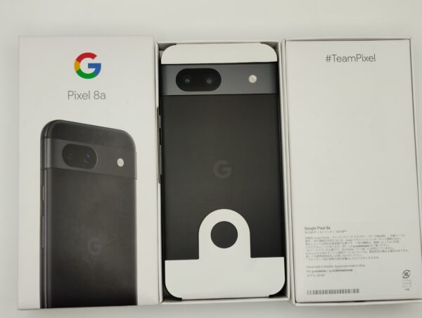 Google pixel 8a, 8GB of RAM and 128GB of storage,Unlock box